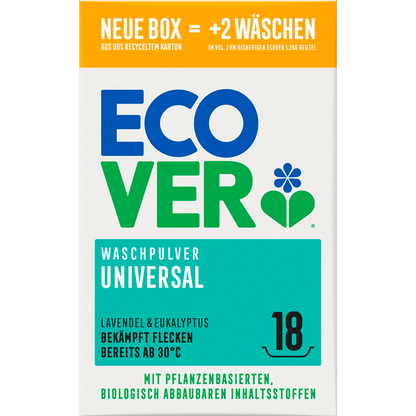Artikelbild für ECOVER UNIVERSAL Waschmittel Pulver, 1,35 kg, Artikelnummer 143097