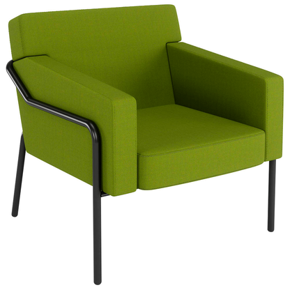 Artikelbild für medso powered by PAPERFLOW Sessel MEDSO L grün schwarz Kunststoff 75,0 x 74,3 x 73,6 cm, 1 St., Artikelnummer 523003