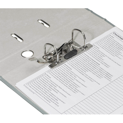 Artikelbild 2 für bene No.1 Power Ordner grau Kunststoff 5,2 cm DIN A4, 1 St., Artikelnummer 594827