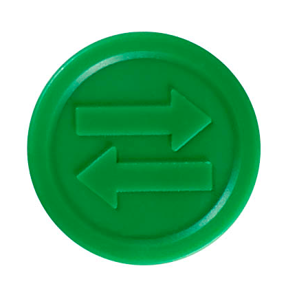 Artikelbild für WOLF & APPENZELLER Wertchips Pfand grün, 100 St., Artikelnummer 291056