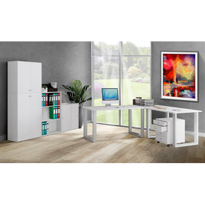 Artikelbild 6 für VCM my office Aktenregal Lona L weiß 70,0 x 37,0 x 74,0 cm, 1 St., Artikelnummer 857146