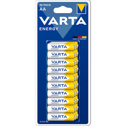 Artikelbild 3 für VARTA Batterien ENERGY Alkali-Mangan Mignon AA 1,5 V, 30 St., Artikelnummer 245581