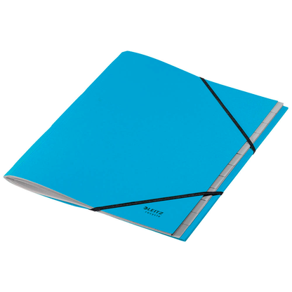 Artikelbild 4 für LEITZ Ordnungsmappe recycle 3915 12 Fächer blau, 1 St., Artikelnummer 854577