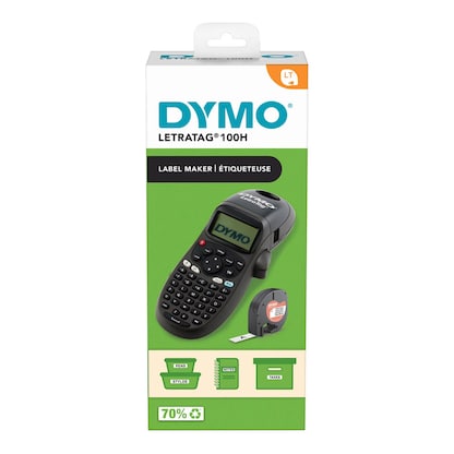 Artikelbild 3 für DYMO LetraTag LT-100H Beschriftungsgerät schwarz, Artikelnummer 407047