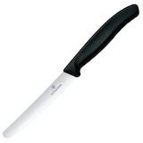 Artikelbild 1 für VICTORINOX Frühstücksmesser Swiss Classic silber, schwarz glatt, 1 St., Artikelnummer 322473