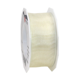 Artikelbild 1 für PRÄSENT Geschenkband Four Seasons seidenmatt creme 40,0 mm x 25,0 m, Artikelnummer 968875