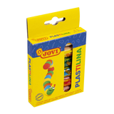 Artikelbild 1 für JOVI Knete PLASTILINA farbsortiert, 6 Farben je 15,0 g, Artikelnummer 392512