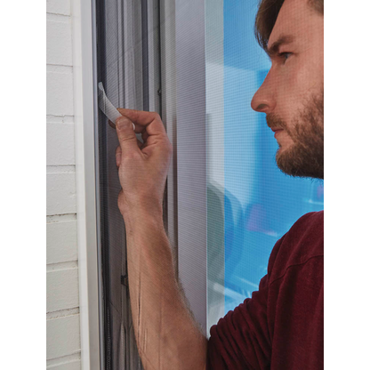 Artikelbild 10 für tesa Fliegengitter Insect Stop Comfort anthrazit 1,30 x 1,30 m, Artikelnummer 559304