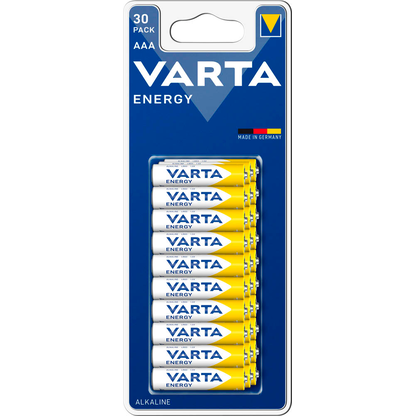 Artikelbild 3 für VARTA Batterien ENERGY Alkali-Mangan Micro AAA 1,5 V, 30 St., Artikelnummer 245593