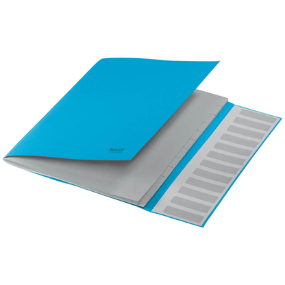 Artikelbild 2 für LEITZ Ordnungsmappe recycle 3915 12 Fächer blau, 1 St., Artikelnummer 854577