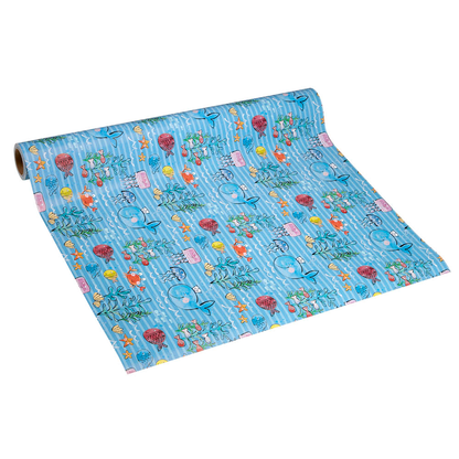 Artikelbild 2 für JUNG SCHÖNER VERPACKEN Geschenkpapier Capitano Fische mehrfarbig, 20,0 m, Artikelnummer 223158