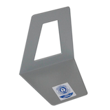 Artikelbild 1 für M&M Buchstützen grau 11,0 x 9,5 x 13,0 cm, 1 St., Artikelnummer 326928