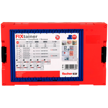 Artikelbild 4 für fischer FixTainer - EasyHook 2K 563578 Dübel- und Schrauben-Sortiment, 228-teilig, Artikelnummer 480489