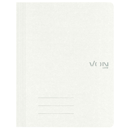 Artikelbild 2 für VON LEITZ Schnellhefter Karton weiß DIN A4, 1 St., Artikelnummer 635977