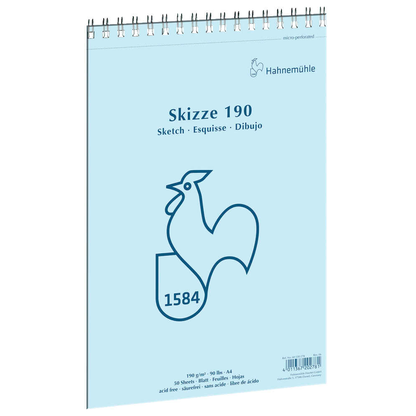 Artikelbild für HAHNEMÜHLE Skizzenblock DIN A4, 1 Block, Artikelnummer 708807