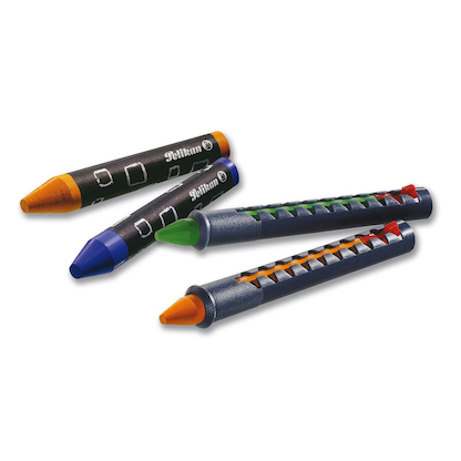 Artikelbild 2 für Pelikan 655/10 Wachsmalstifte farbsortiert, 10 St., Artikelnummer 602545