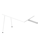 Artikelbild 1 für Quadrifoglio Anbautisch X3 weiß, weiß rechteckig 100,0 x 60,0 x 75,0 cm, Artikelnummer 592408