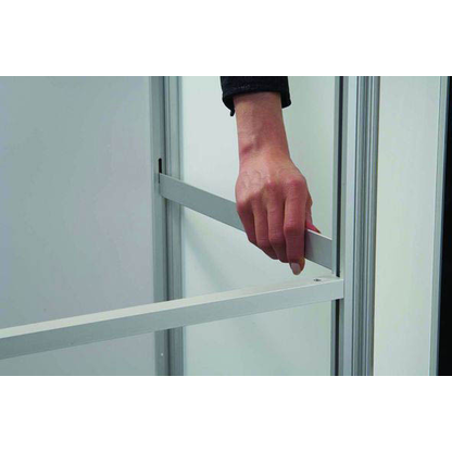 Artikelbild 3 für update displays Messetheke gerade, weiß 122,5 x 55,0 x 93,0 cm, Artikelnummer 646719