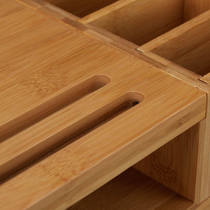 Artikelbild 5 für relaxdays Monitorständer braun, Artikelnummer 644041