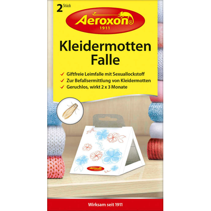 Artikelbild für Aeroxon Mottenfalle weiß, blau, 2 St., Artikelnummer 192403