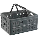 Artikelbild 1 für sunware Square Klappbox 32,0 l anthrazit 36,0 x 49,0 x 24,5 cm, 1 St., Artikelnummer 491528