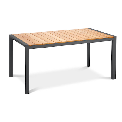 Artikelbild für BEST Gartentisch Paros braun rechteckig 160,0 x 90,0 x 76,0 cm, Artikelnummer 671851