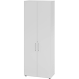 Artikelbild 1 für HAMMERBACHER Aktenschrank 968T6, V968T6/5/5/BS lichtgrau 5 Fachböden 80,0 x 42,0 x 215,6 cm, Artikelnummer 992966