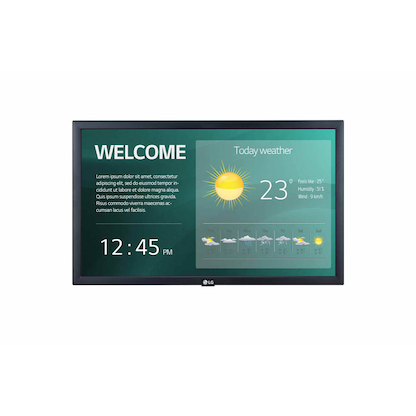 Artikelbild für LG 22SM3G-B Digital Signage UHD-Display, schwarz, 56,0 cm (22,0 Zoll), Artikelnummer 247746