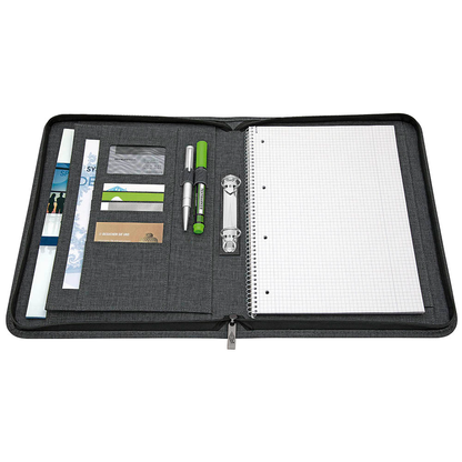 Artikelbild 4 für WEDO Ringbuchmappe COLLEGE Kunstfaser DIN A4 grau, Artikelnummer 185932