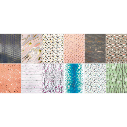 Artikelbild 2 für folia Motivblock Hotfoil3 farbsortiert 165 g/qm 12 Blatt, Artikelnummer 192197