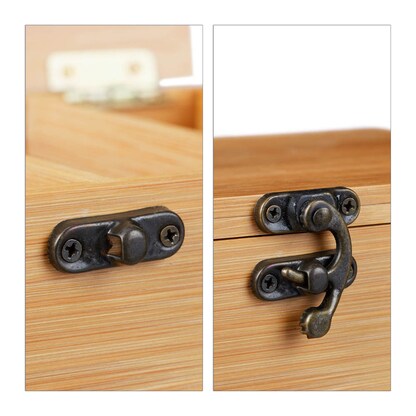 Artikelbild 4 für relaxdays Nähkästchen braun, 1 St., Artikelnummer 643983