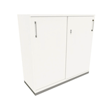 Artikelbild 1 für fm Schiebetürenschrank Oldenburg, 4260649683118 weiß 2 Fachböden 120,0 x 44,2 x 113,3 cm, Artikelnummer 407223