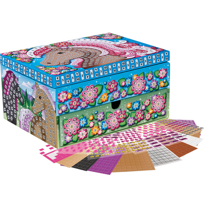 Artikelbild 5 für invento Mosaiksticker-Set Schmuckkästchen Pferd mehrfarbig, Artikelnummer 996518