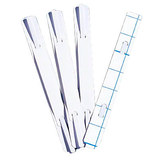 Artikelbild 1 für Wekre Heftstreifen, selbstklebend weiß Kunststoff, 100 St., Artikelnummer 630238