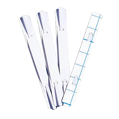 Artikelbild für Wekre Heftstreifen, selbstklebend weiß Kunststoff, 100 St., Artikelnummer 630238