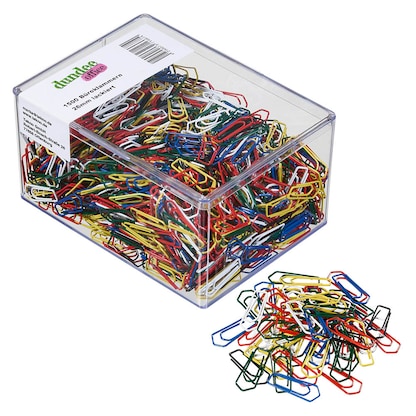 Artikelbild für dundee Büroklammern farbsortiert lackiert, 1.500 St., Artikelnummer 422354