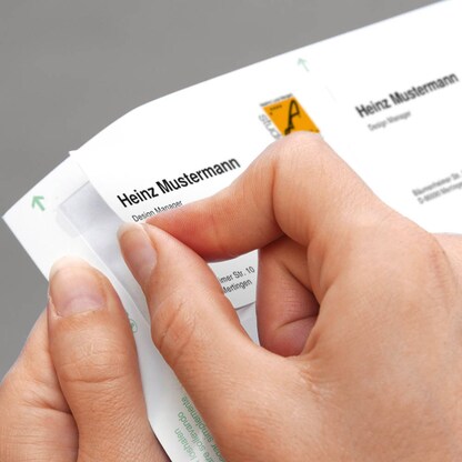 Artikelbild 3 für SIGEL Visitenkarten LP799 satiniert weiß 225 g/qm, 400 St., Artikelnummer 780502