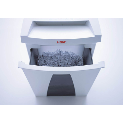 Artikelbild 5 für HSM SECURIO B24 Aktenvernichter mit Partikelschnitt P-5, 1,9 x 15 mm, bis 11 Blatt, weiß, Artikelnummer 558623