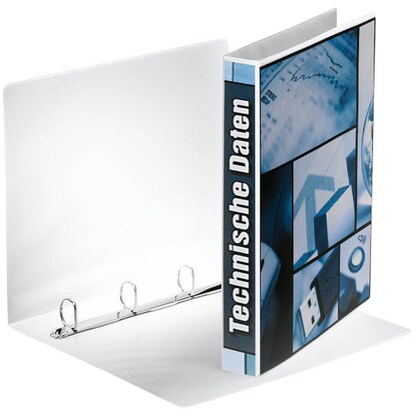 Artikelbild 3 für Esselte Präsentationsringbücher 4-Ringe weiß 4,4 cm DIN A4, 10 St., Artikelnummer 595272