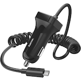 Artikelbild 1 für hama Kfz-Ladekabel schwarz, Kabellänge: 1,0 m, 12 Watt, Artikelnummer 814552