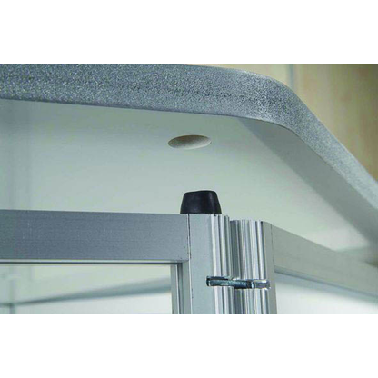 Artikelbild 5 für update displays Messetheke gerade, weiß 122,5 x 55,0 x 93,0 cm, Artikelnummer 646719