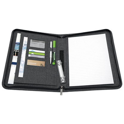 Artikelbild 5 für WEDO Ringbuchmappe COLLEGE Kunstfaser DIN A4 grau, Artikelnummer 185932