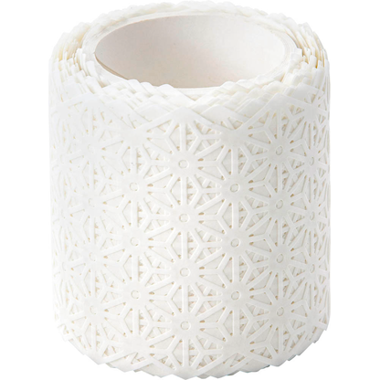 Artikelbild 2 für folia Washi Dekor Blüten weiß Deko-Klebeband matt 50,0 mm x 5,0 m 1 Rolle, Artikelnummer 192201