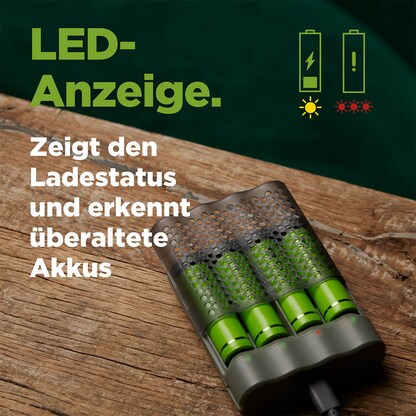 Artikelbild 8 für GP ReCyko USB-Akku-Schnellladegerät inkl. Akkus, Artikelnummer 302772