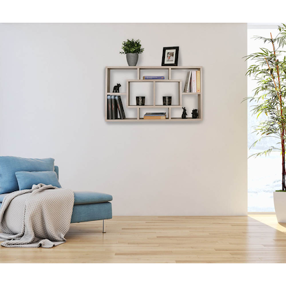 Artikelbild 3 für WOHNLING Wandregal sonomaeiche 85,0 x 16,0 x 48,0 cm, 1 St., Artikelnummer 540532