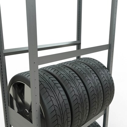 Artikelbild 4 für SCHULTE Reifenregal 20982 silber 90,0 x 40,0 x 275,0 cm, Artikelnummer 855787