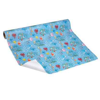 Artikelbild für JUNG SCHÖNER VERPACKEN Geschenkpapier Capitano Fische mehrfarbig, 20,0 m, Artikelnummer 223158