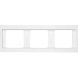Artikelbild 1 für BERKER 3-fach Steckdosenrahmen weiß 22,3 x 8,1 cm, 1 St., Artikelnummer 175996