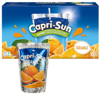 Artikelbild für Capri-Sun Orange Fruchtsaftgetränk 10x 0,2 l, Artikelnummer 393357