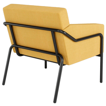 Artikelbild 3 für medso powered by PAPERFLOW Sessel MEDSO L gelb schwarz Stoff 75,0 x 74,3 x 73,6 cm, 1 St., Artikelnummer 522849